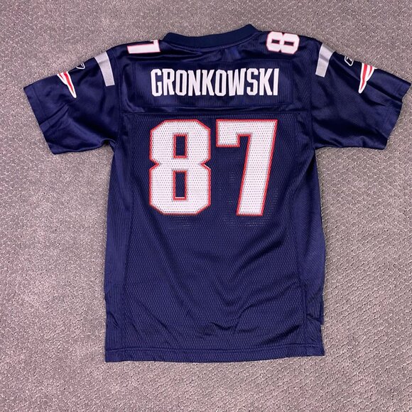 Rob Gronkowski New England Patriots Football Jersey Boys Youth Medium 10-12 - Picture 2 of 10
